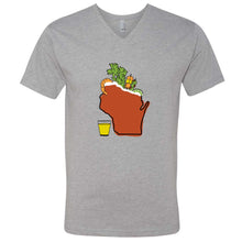 Bloody Mary Wisconsin V-Neck T-Shirt