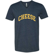 Wisconsin Varsity Cheese V-Neck T-Shirt