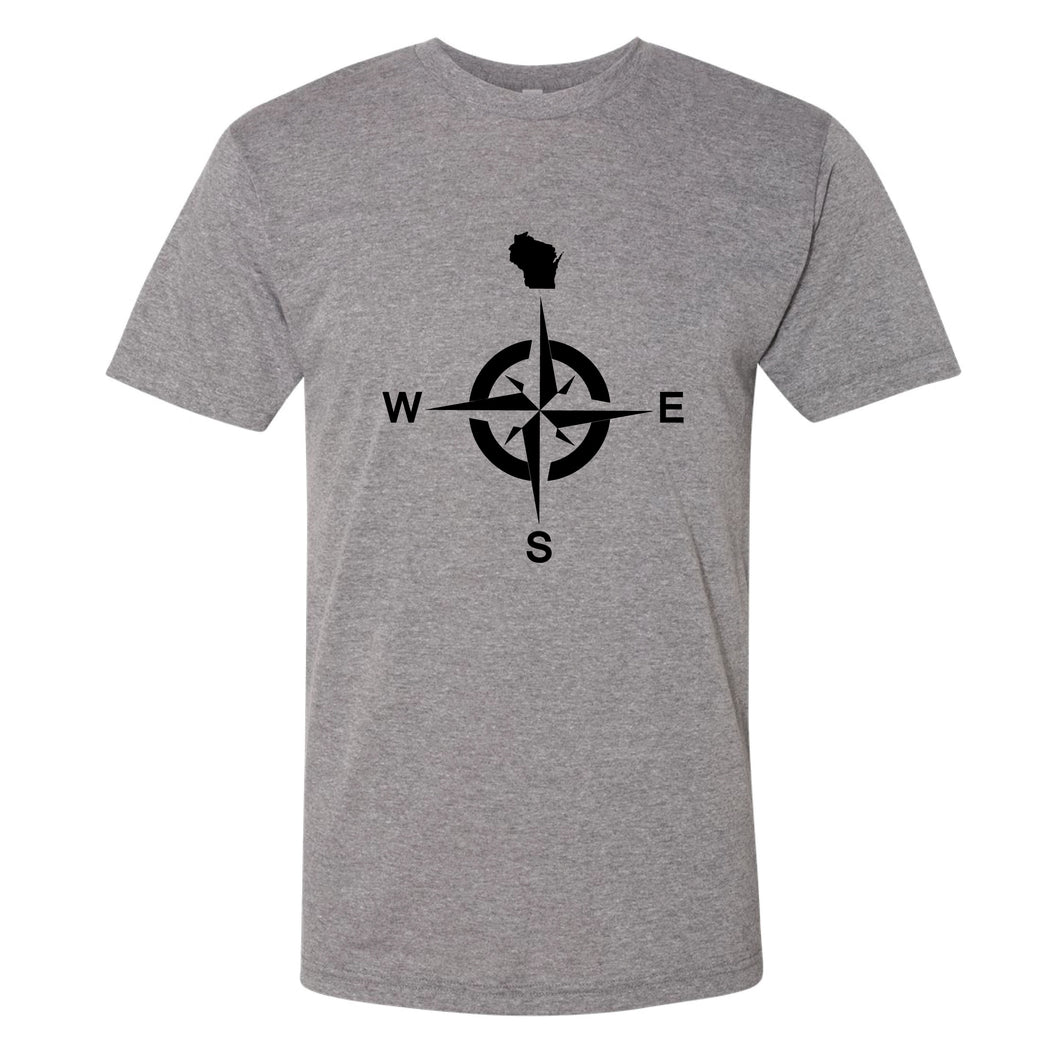 Up North Compass Wisconsin T-Shirt