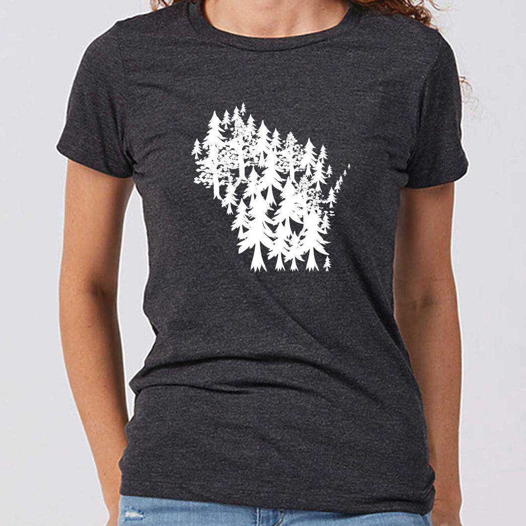 Women's Wisconsin Trees T-Shirt