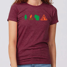 Women's Camping Wisconsin T-Shirt