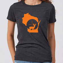 Women's Deer Crosshairs Wisconsin T-Shirt