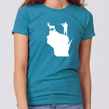Women's Deer Hunting Wisconsin T-Shirt