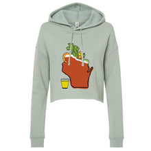 Bloody Mary Wisconsin Cropped Hoodie