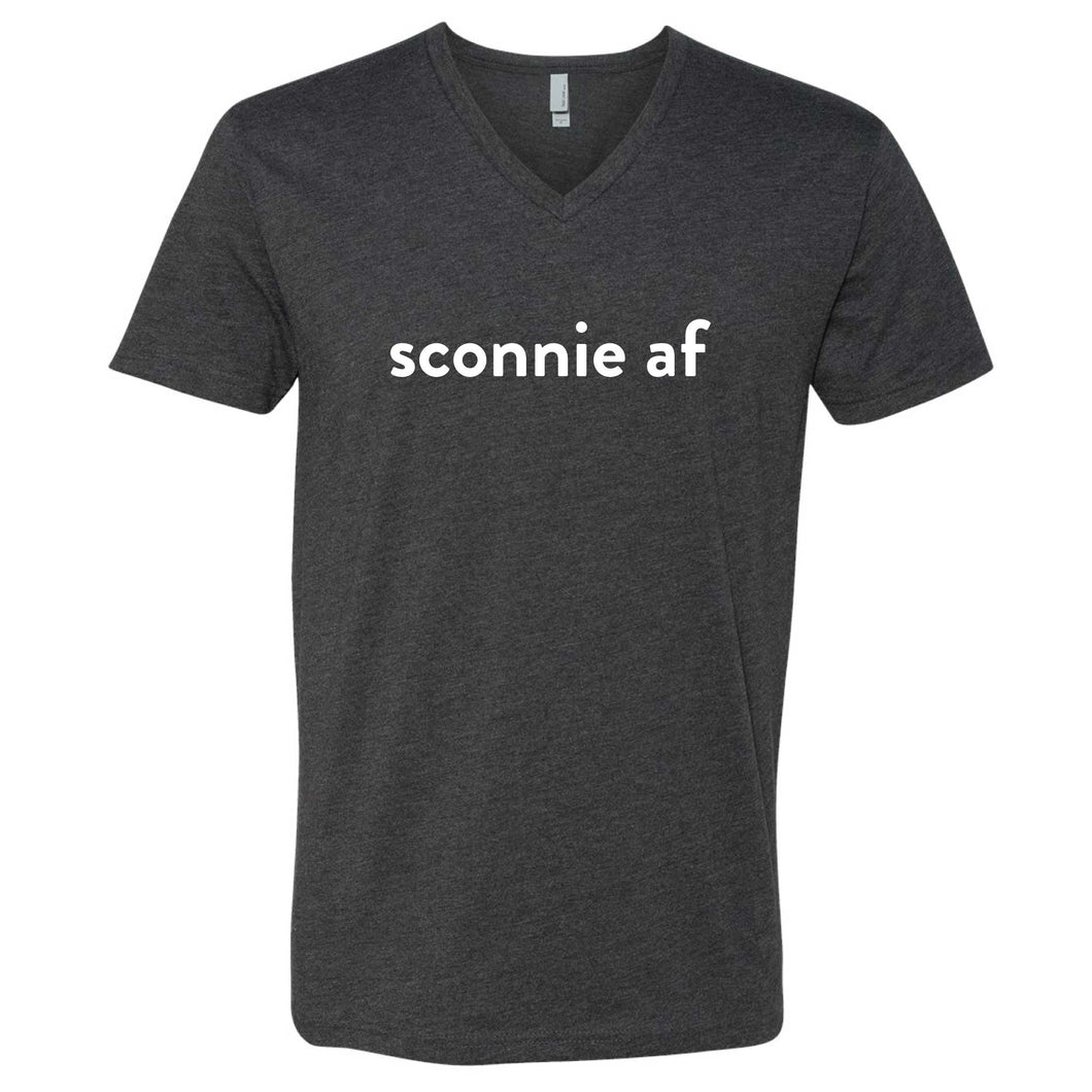 Sconnie AF Wisconsin V-Neck T-Shirt