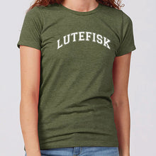 Varsity Lutefisk Wisconsin Women's Slim Fit T-Shirt