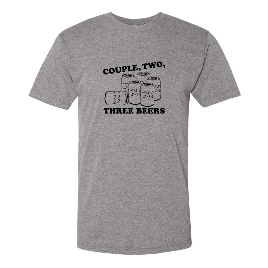 Couple, Two, Three Beers Wisconsin T-Shirt