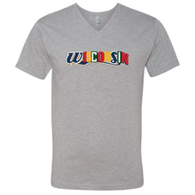 Go Team! Wisconsin V-Neck T-Shirt
