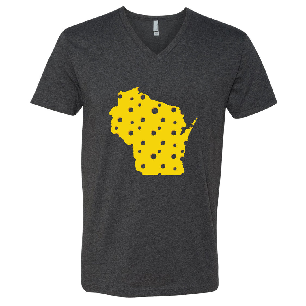 Wisconsin Cheese V-Neck T-Shirt