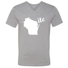 Wisconsinite Wisconsin V-Neck T-Shirt