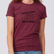 Couple, Two, Three Beers Wisconsin Women's T-Shirt