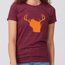 Women's Antlers Wisconsin T-Shirt