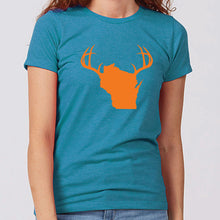 Women's Antlers Wisconsin T-Shirt