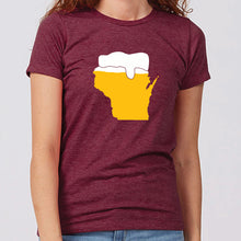 Women's Beer Mug Wisconsin T-Shirt