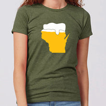 Women's Beer Mug Wisconsin T-Shirt