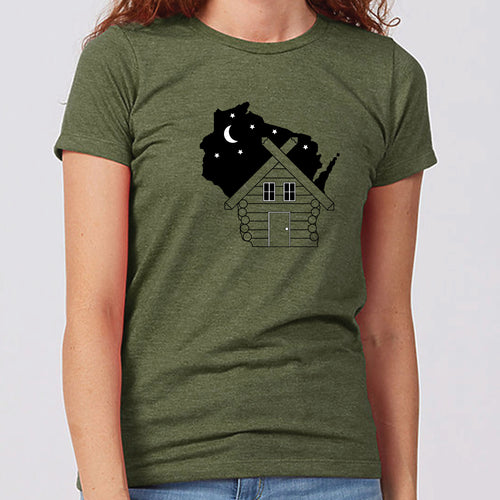 Women's Wisconsin Cabin T-Shirt