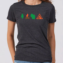 Women's Camping Wisconsin T-Shirt